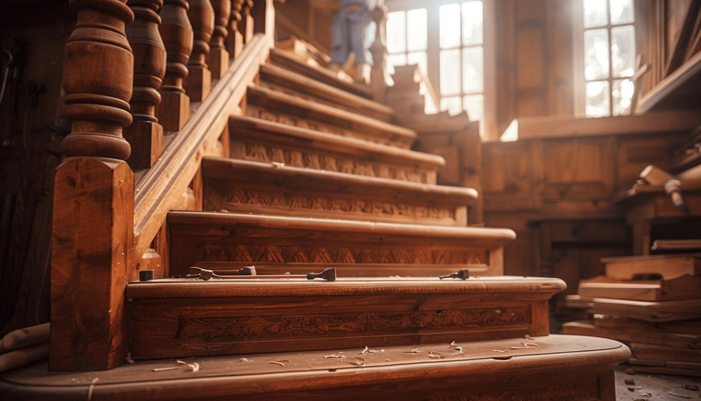 Agencement d'escaliers et menuiseries à Arles : le savoir-faire du menuisier local